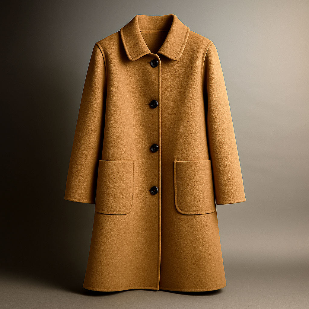 Beatrice Women’s Wool Coat – Tailored Virgin Wool for Lasting Warmth