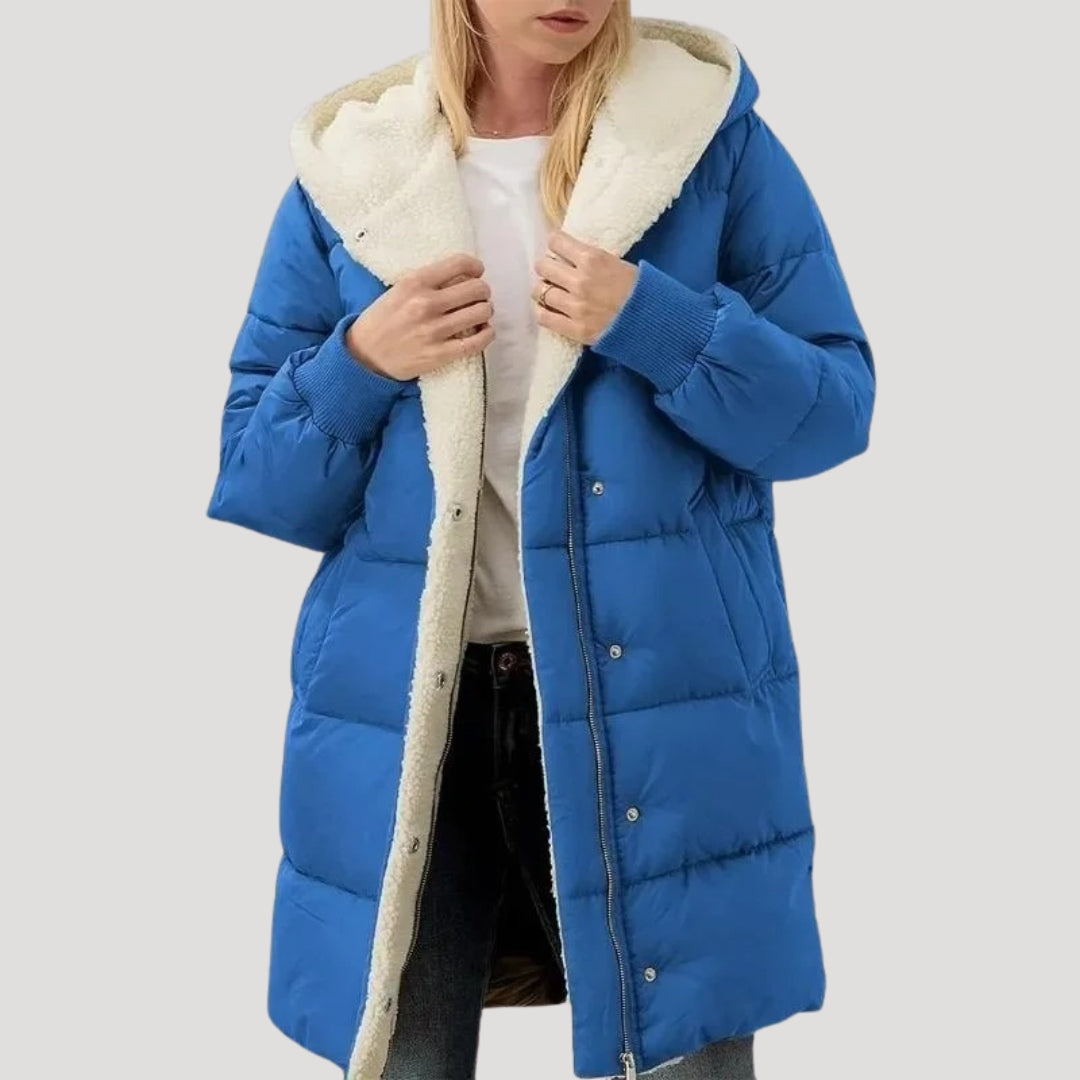 Isabella | Winter Hooded Puffer Coat For Women