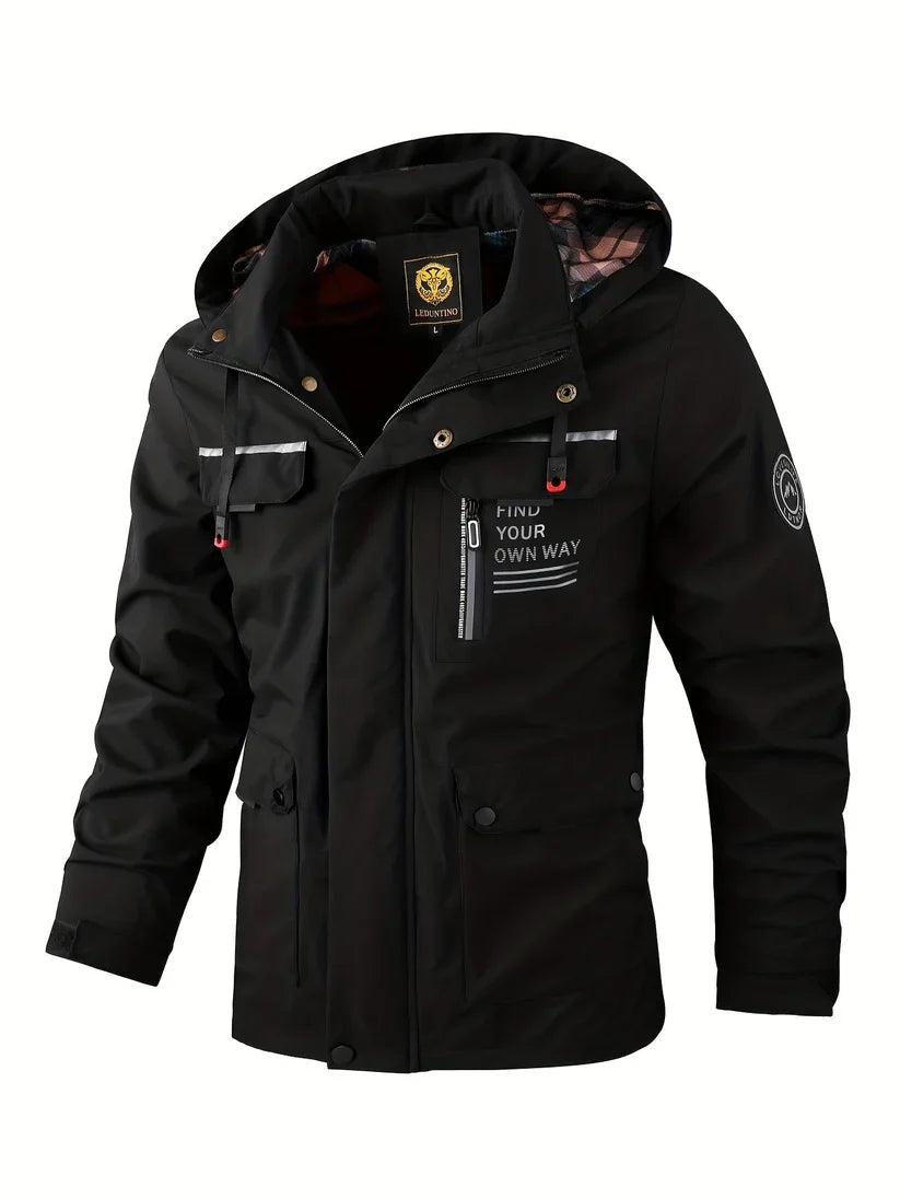 Gavin | Men’s Waterproof Winter Jacket with Hood