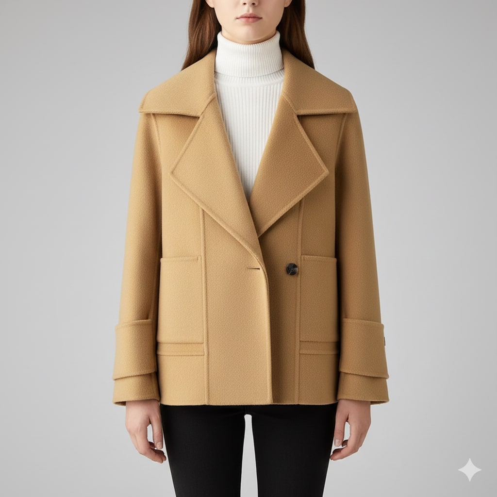 Milena Crop Wool Jacket
