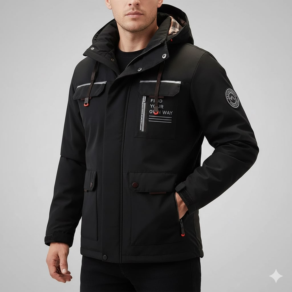 Mads Men’s Winter Jacket – Weather-Resistant High-Density Explorer Coat
