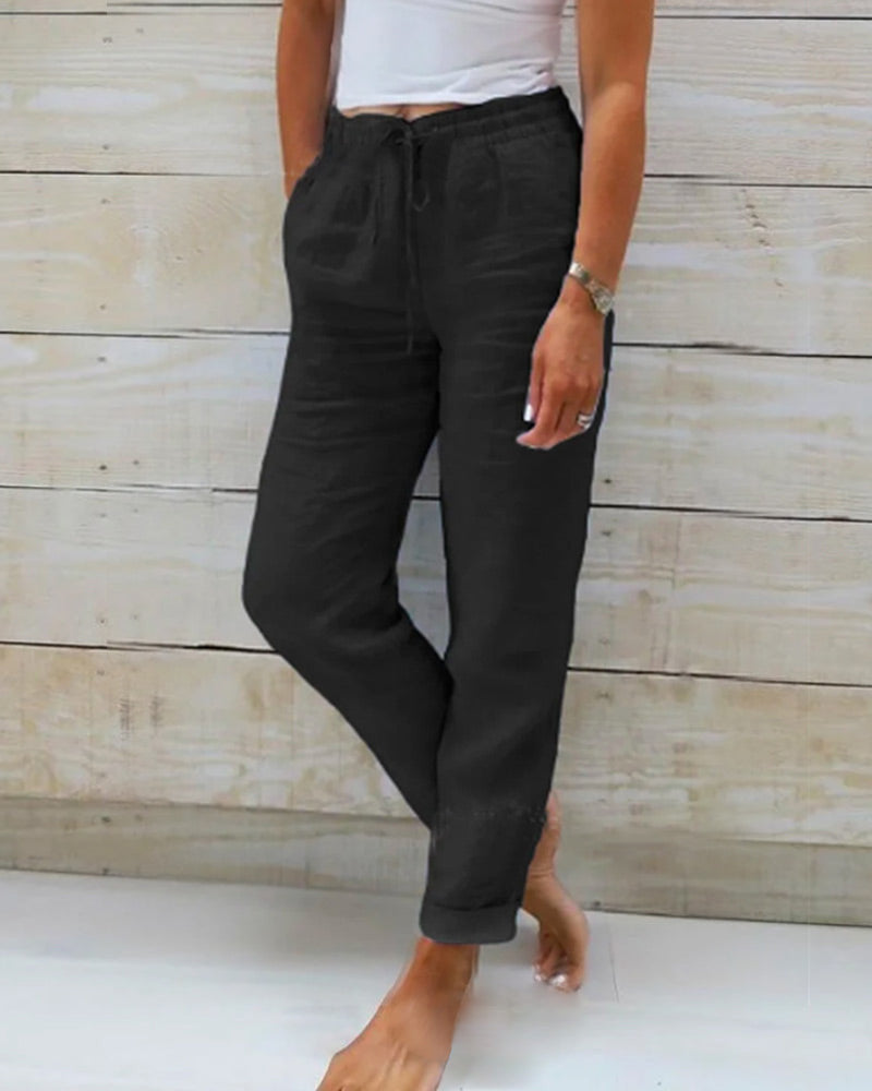 Florian – Relaxed Drawstring Trousers