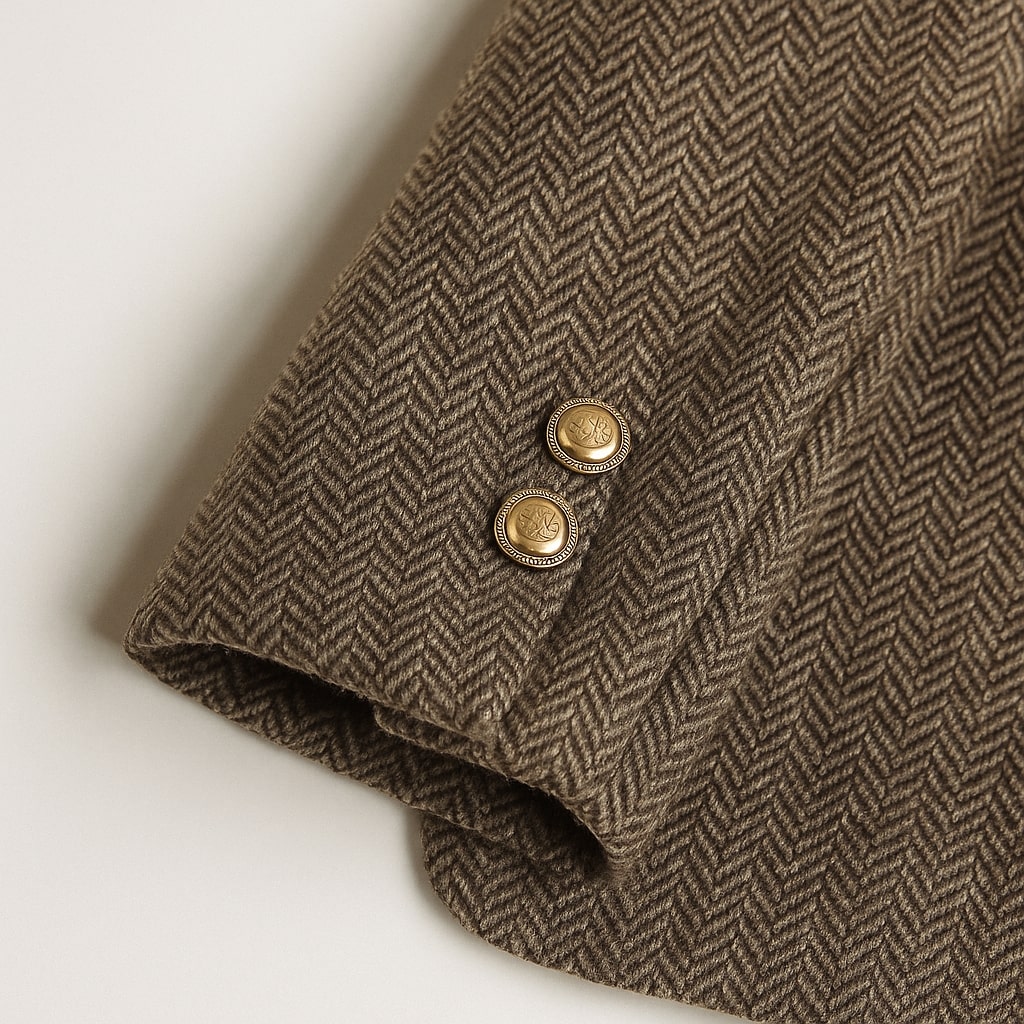 Rose Women’s Structured Blazer – Tailored Fit with Polished Metal Clasp