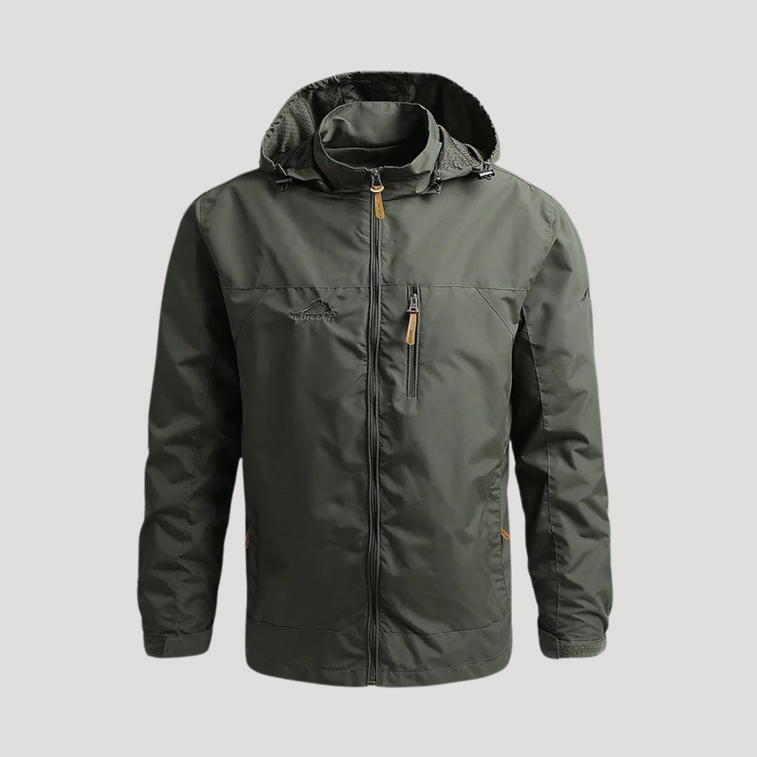 Dario | Men’s Spring Hooded Outdoor Zip Jacket