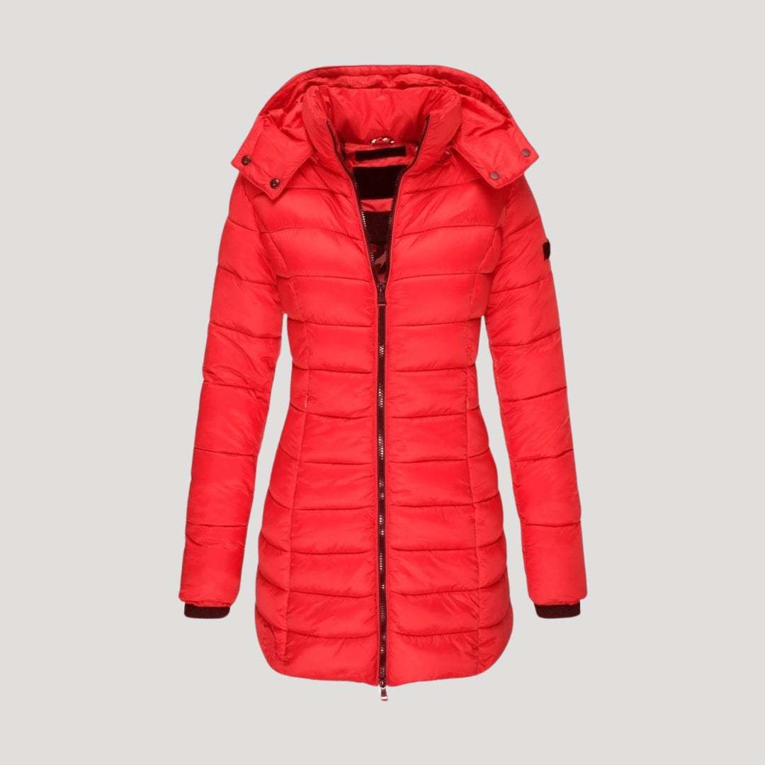 Maria | Women’s Hooded Long Puffer Winter Coat