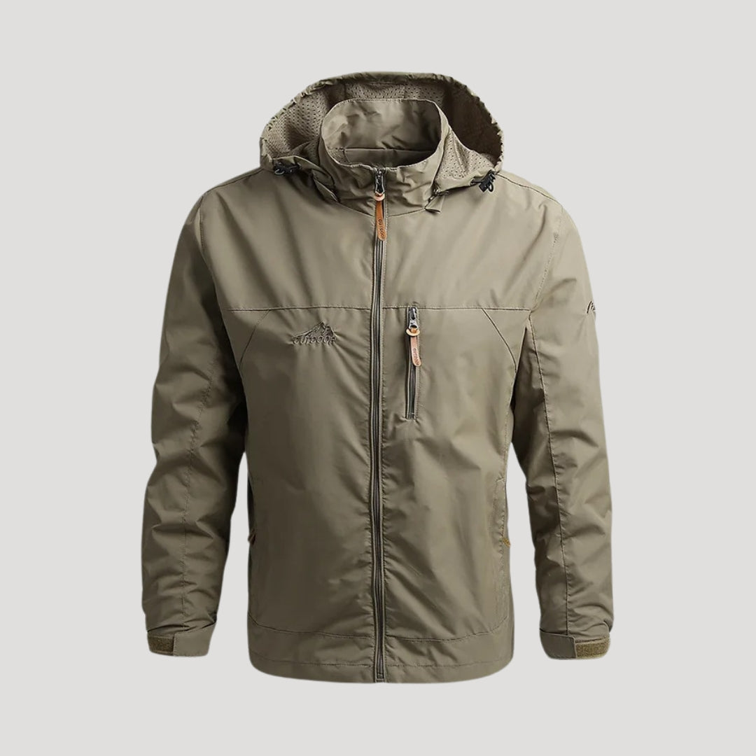 Dario | Men’s Spring Hooded Outdoor Zip Jacket
