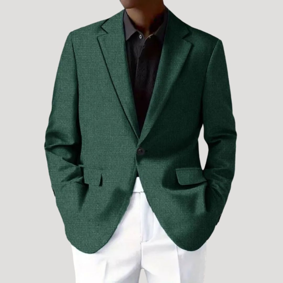 Karim | Men’s Textured Tailored Casual Blazer