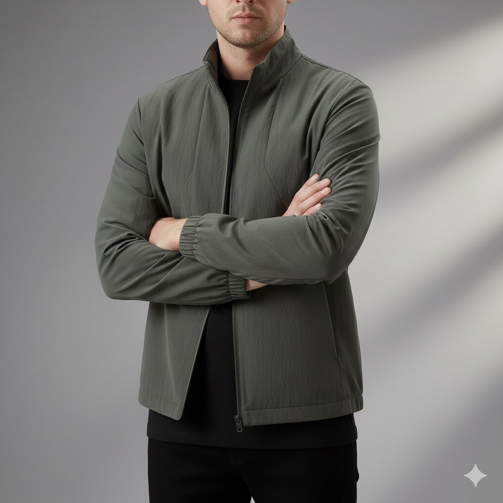 Marco Men’s Lightweight Windbreaker Jacket – Feather-Light Shell Rain Jacket