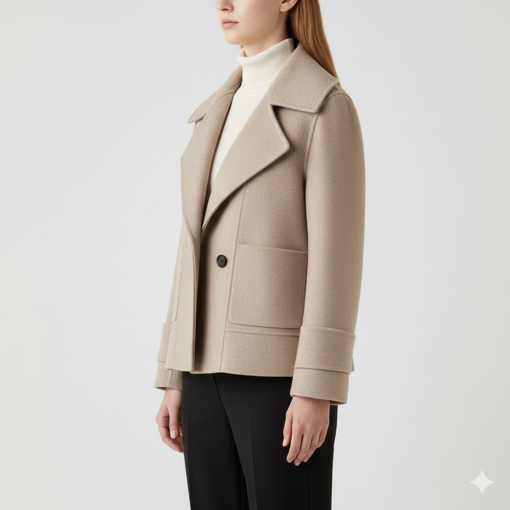 Milena Crop Wool Jacket