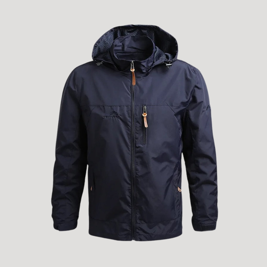 Dario | Men’s Spring Hooded Outdoor Zip Jacket