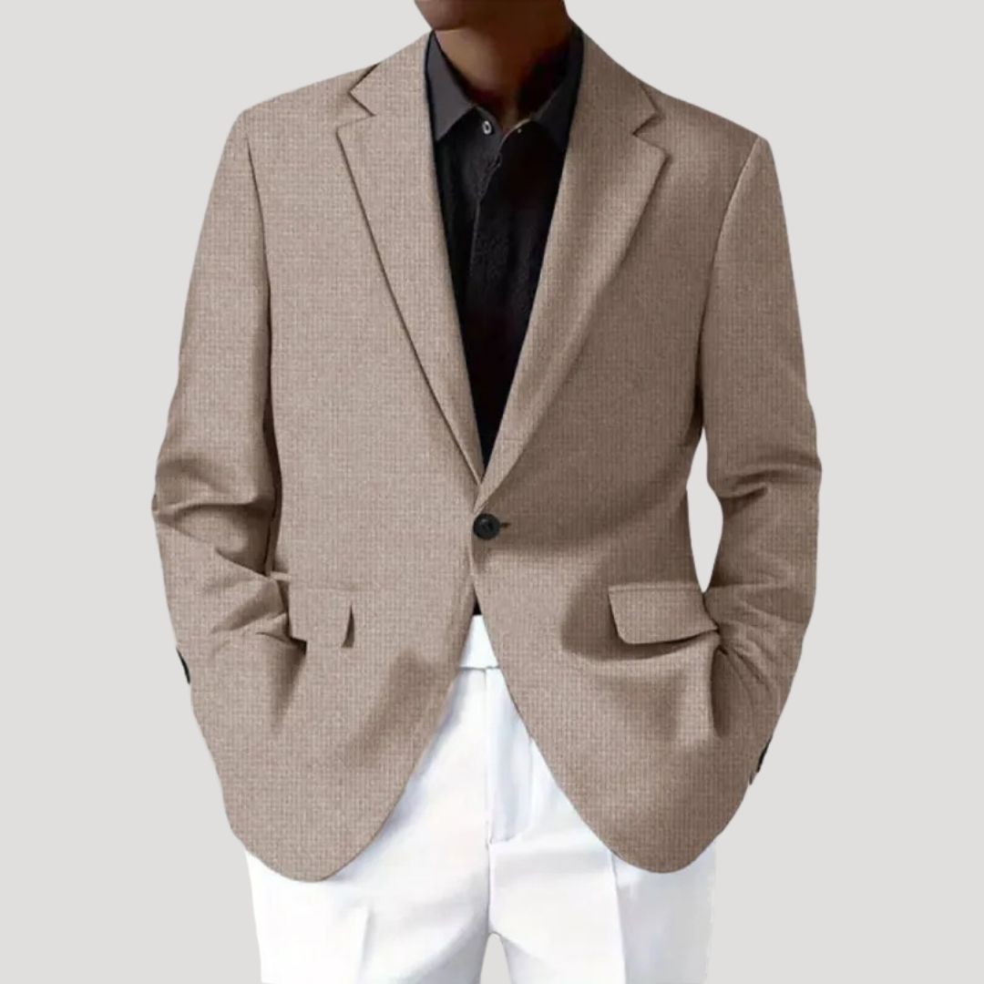 Karim | Men’s Textured Tailored Casual Blazer