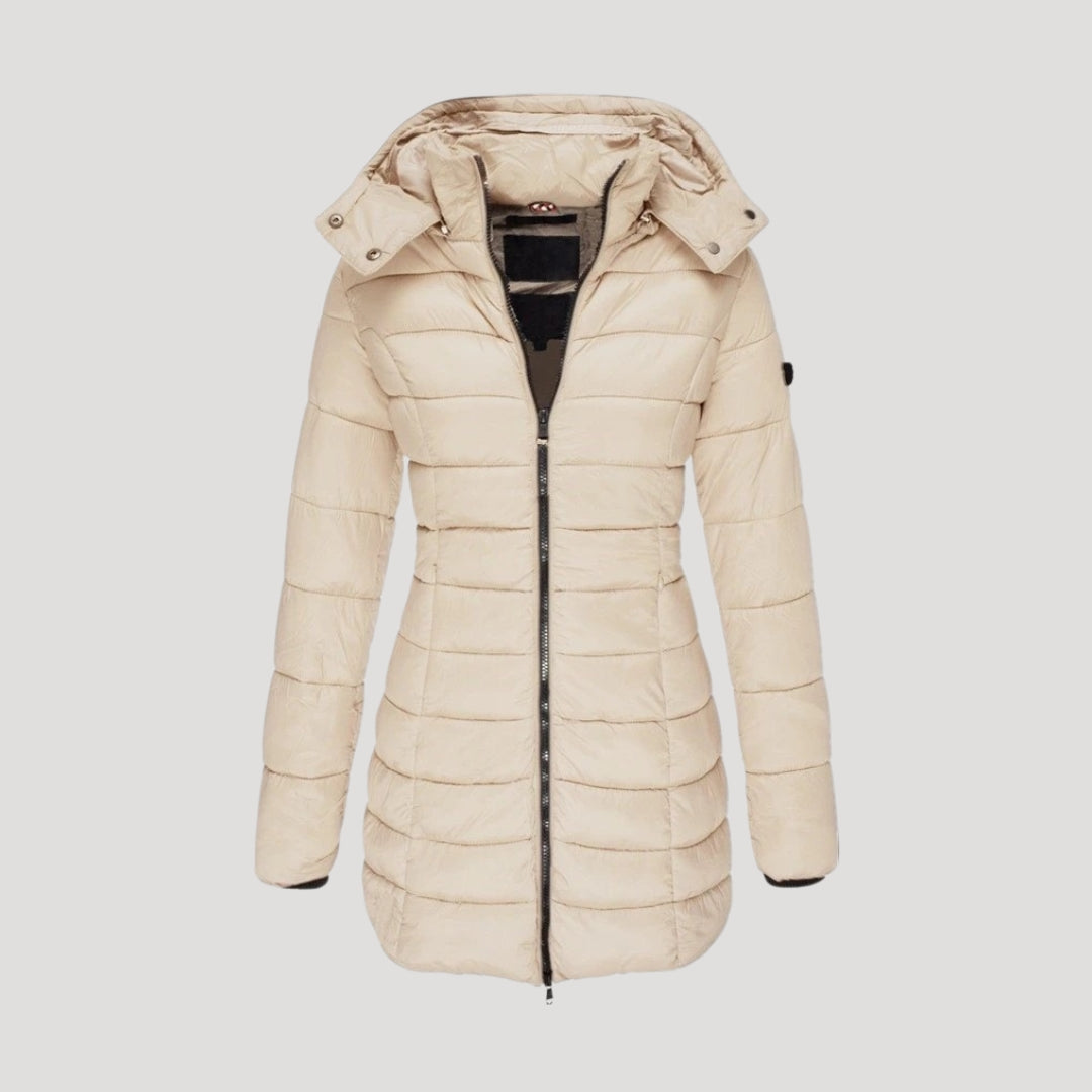 Maria | Women’s Hooded Long Puffer Winter Coat