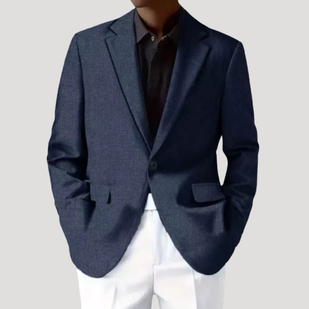 Karim | Men’s Textured Tailored Casual Blazer
