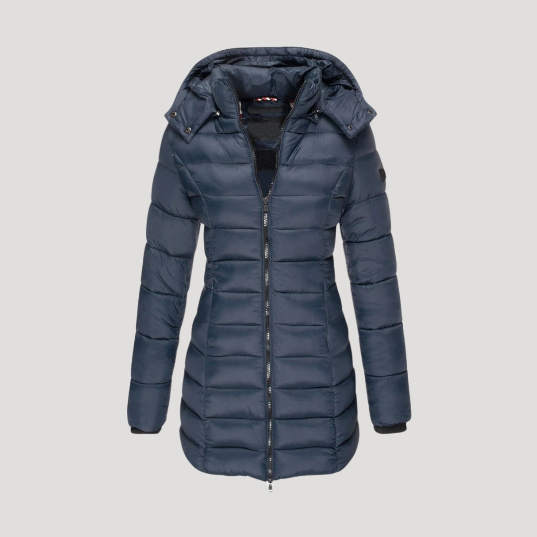 Maria | Women’s Hooded Long Puffer Winter Coat