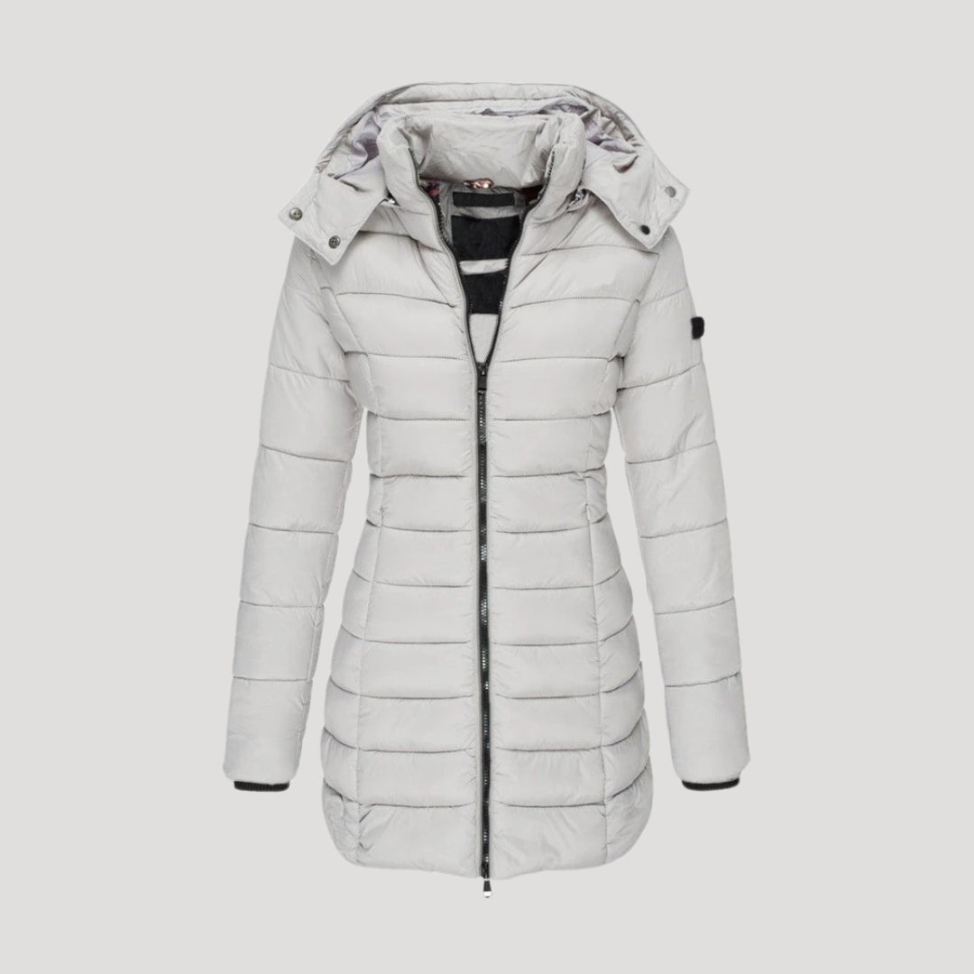 Maria | Women’s Hooded Long Puffer Winter Coat