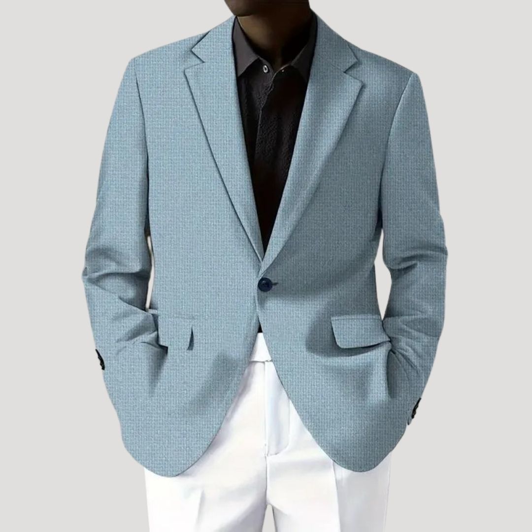 Karim | Men’s Textured Tailored Casual Blazer