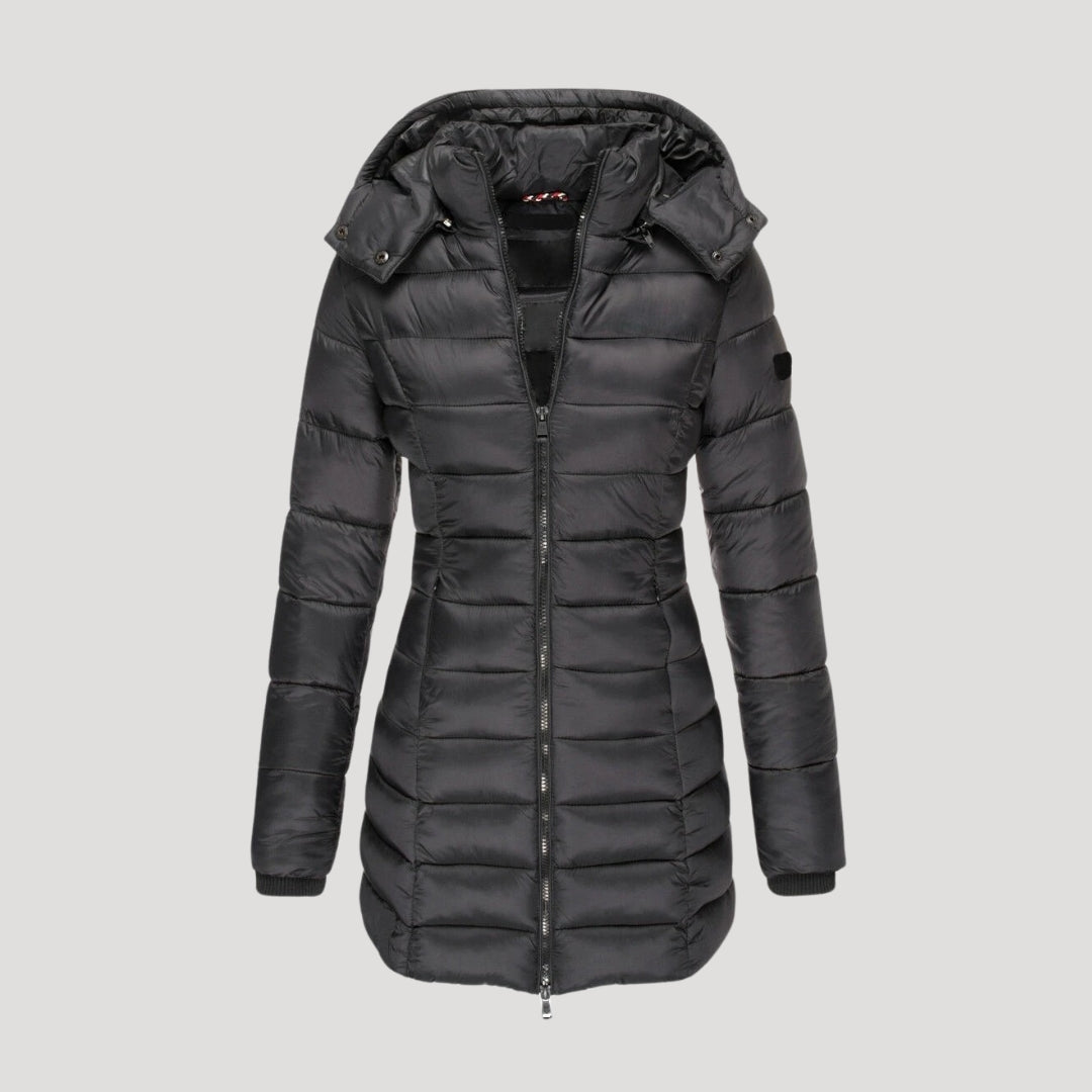 Maria | Women’s Hooded Long Puffer Winter Coat