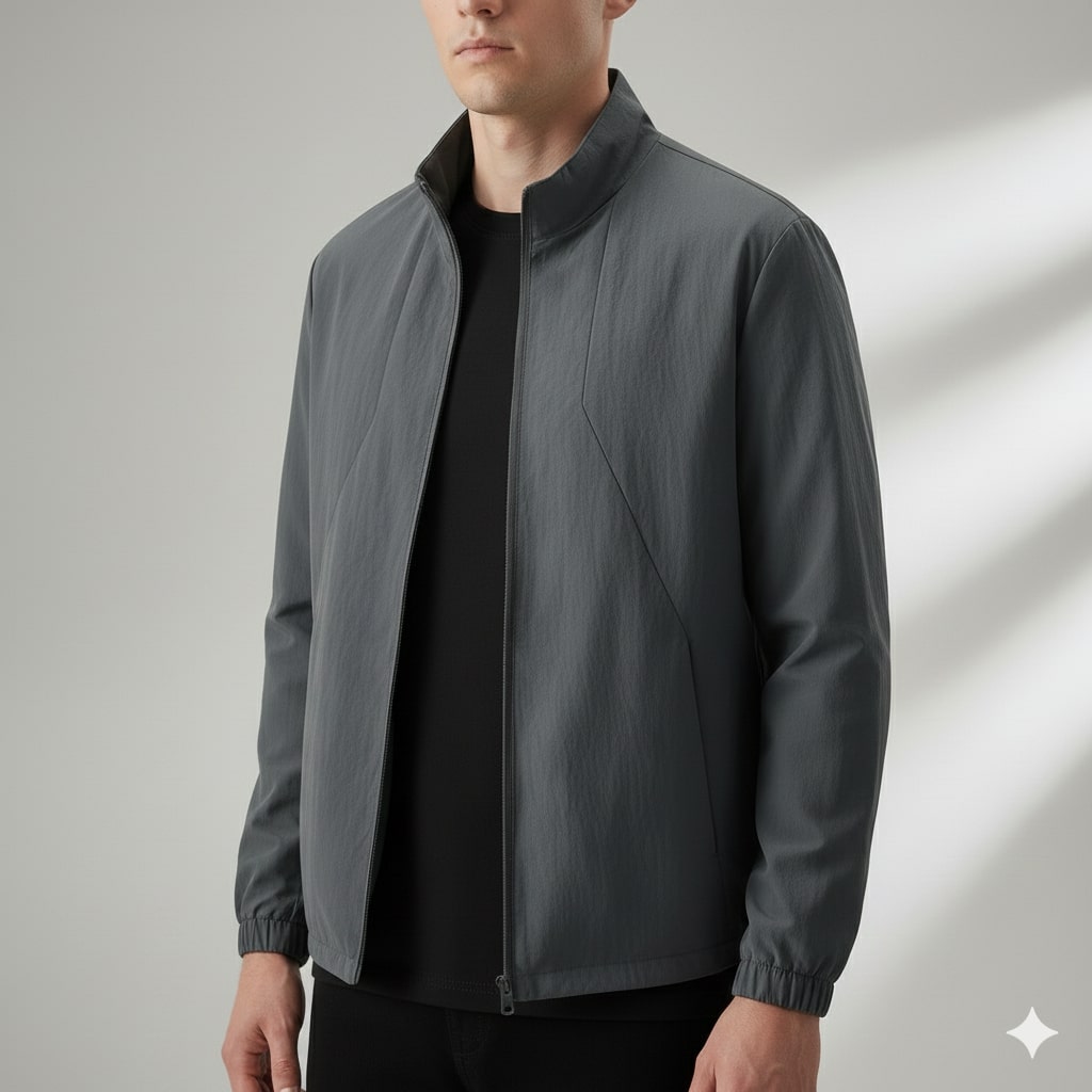 Marco Men’s Lightweight Windbreaker Jacket – Feather-Light Shell Rain Jacket