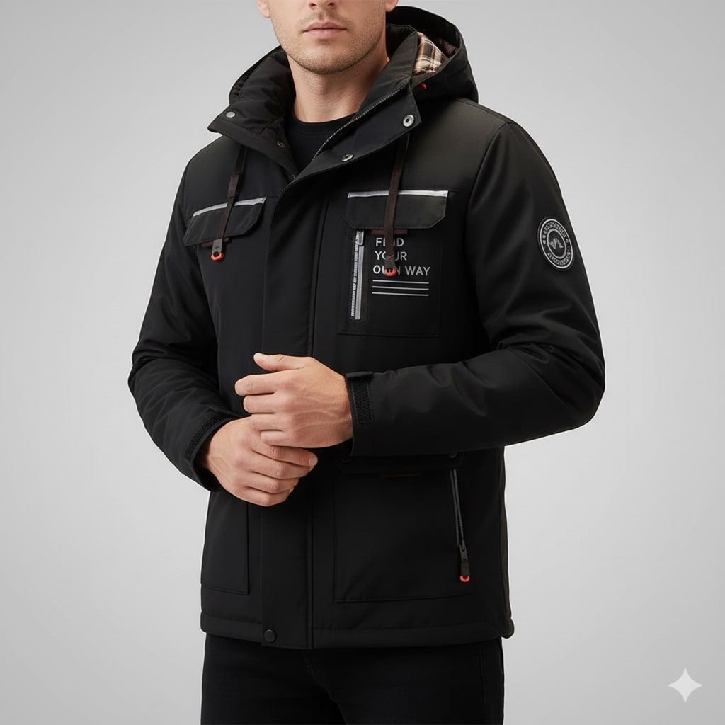 Mads Men’s Winter Jacket – Weather-Resistant High-Density Explorer Coat