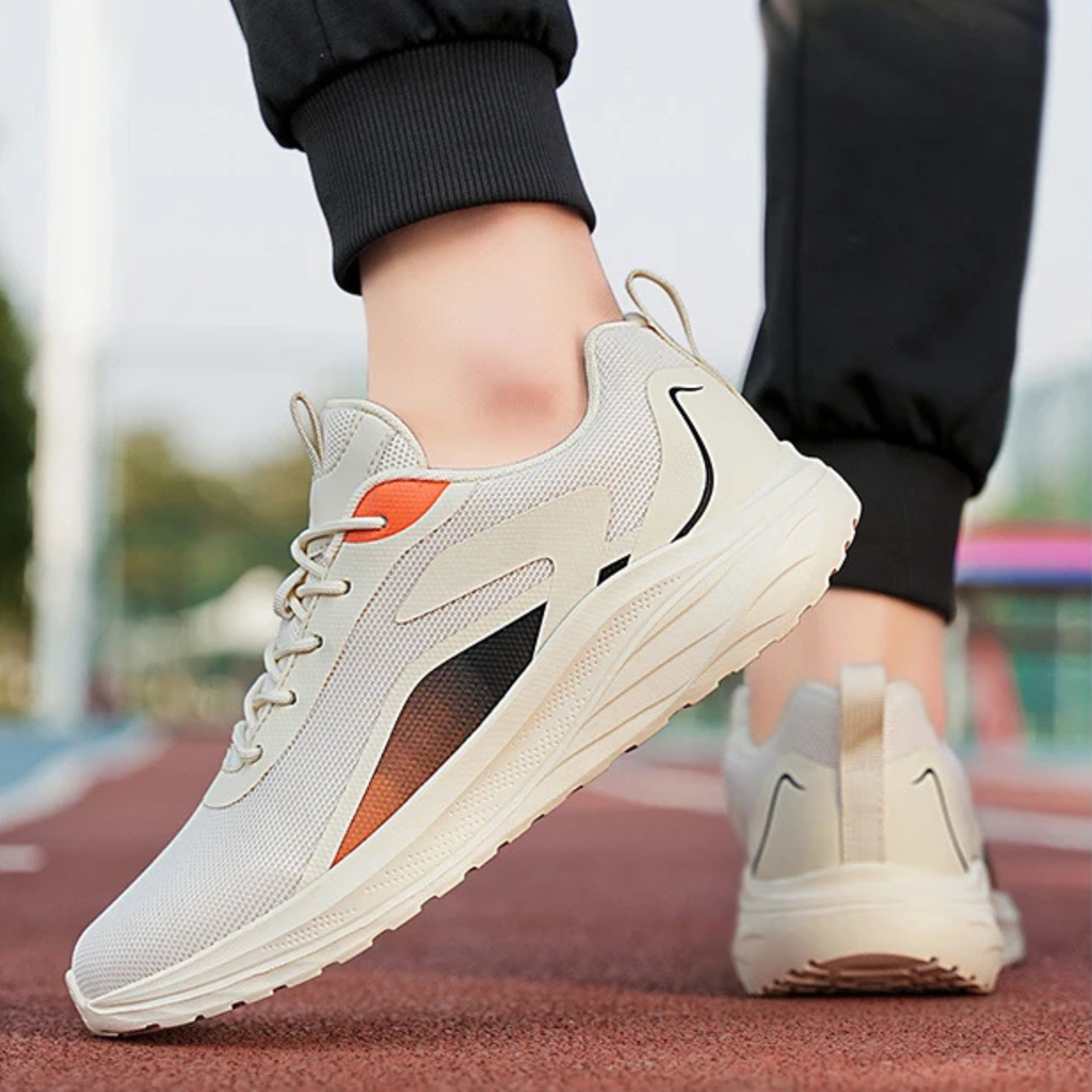 Petar Men’s Running Sneakers – Breathable Mesh Knit Sneaker with Ultra-Light Cushioning