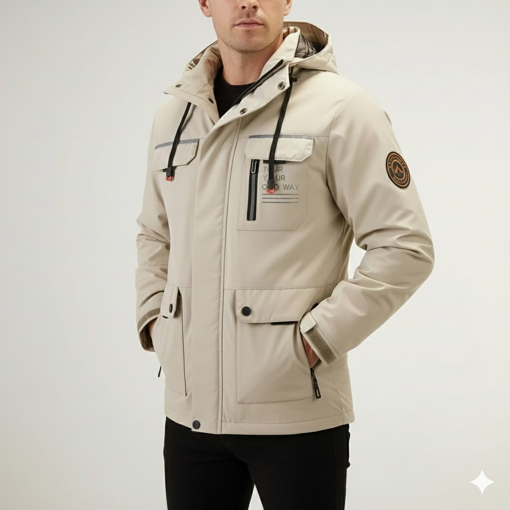 Mads Men’s Winter Jacket – Weather-Resistant High-Density Explorer Coat