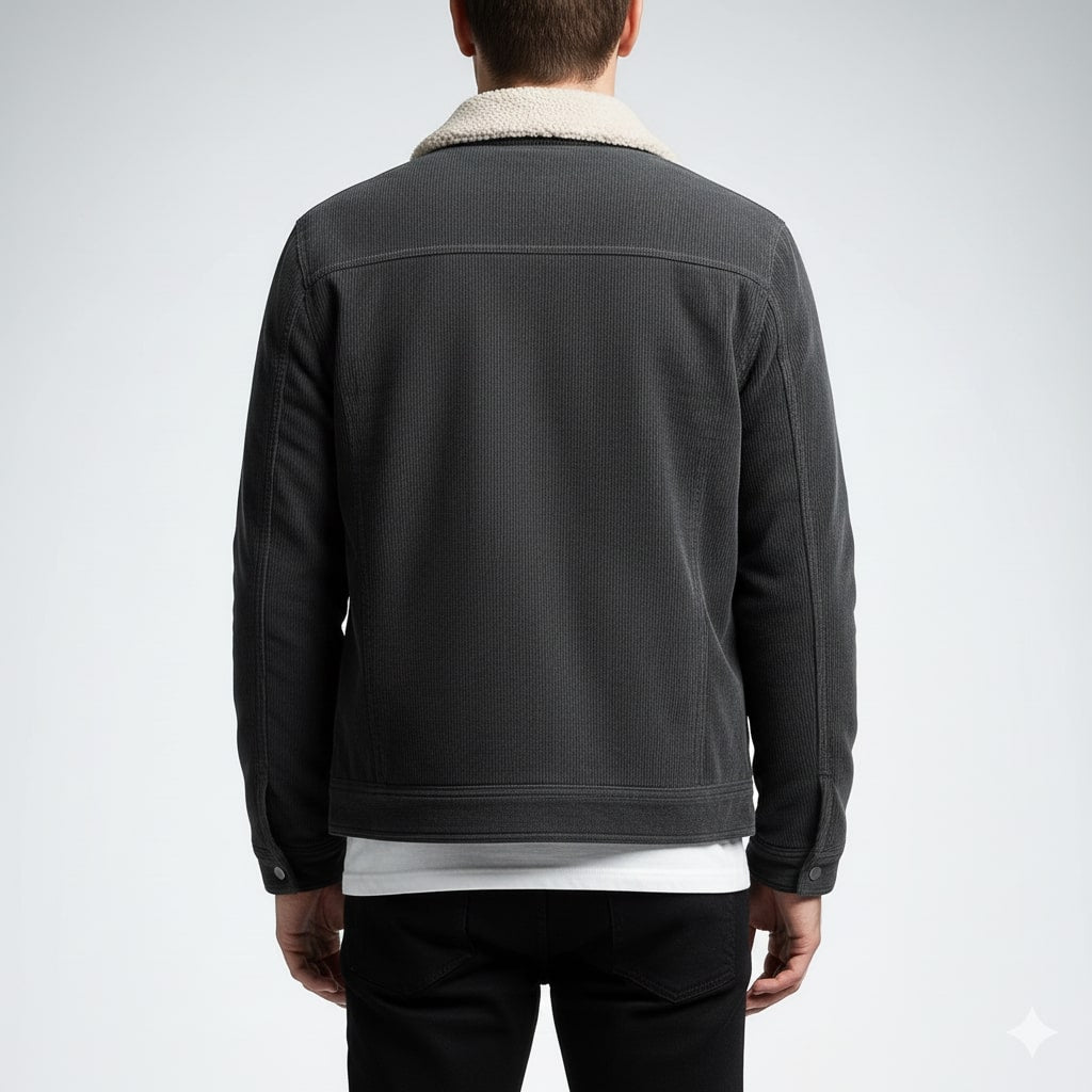 Nicolò Men’s Corduroy Fleece Jacket