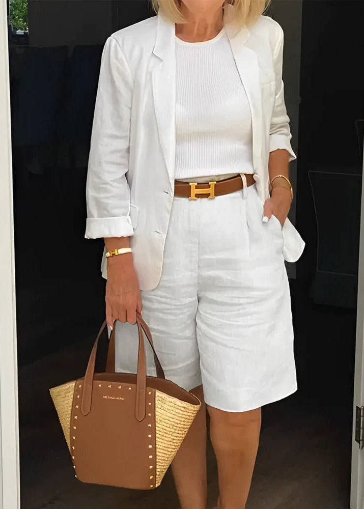 Nina | Women’s Suit Set – Blazer & Shorts