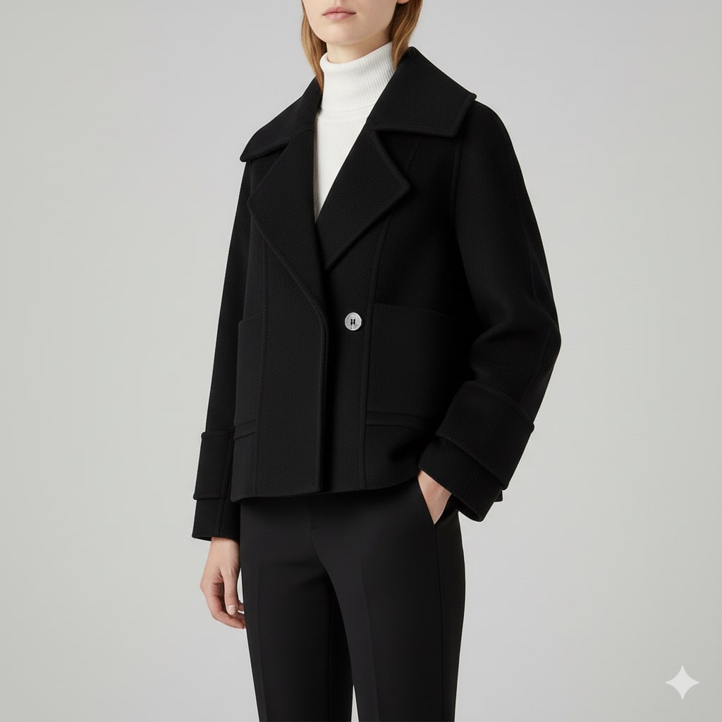 Milena Crop Wool Jacket