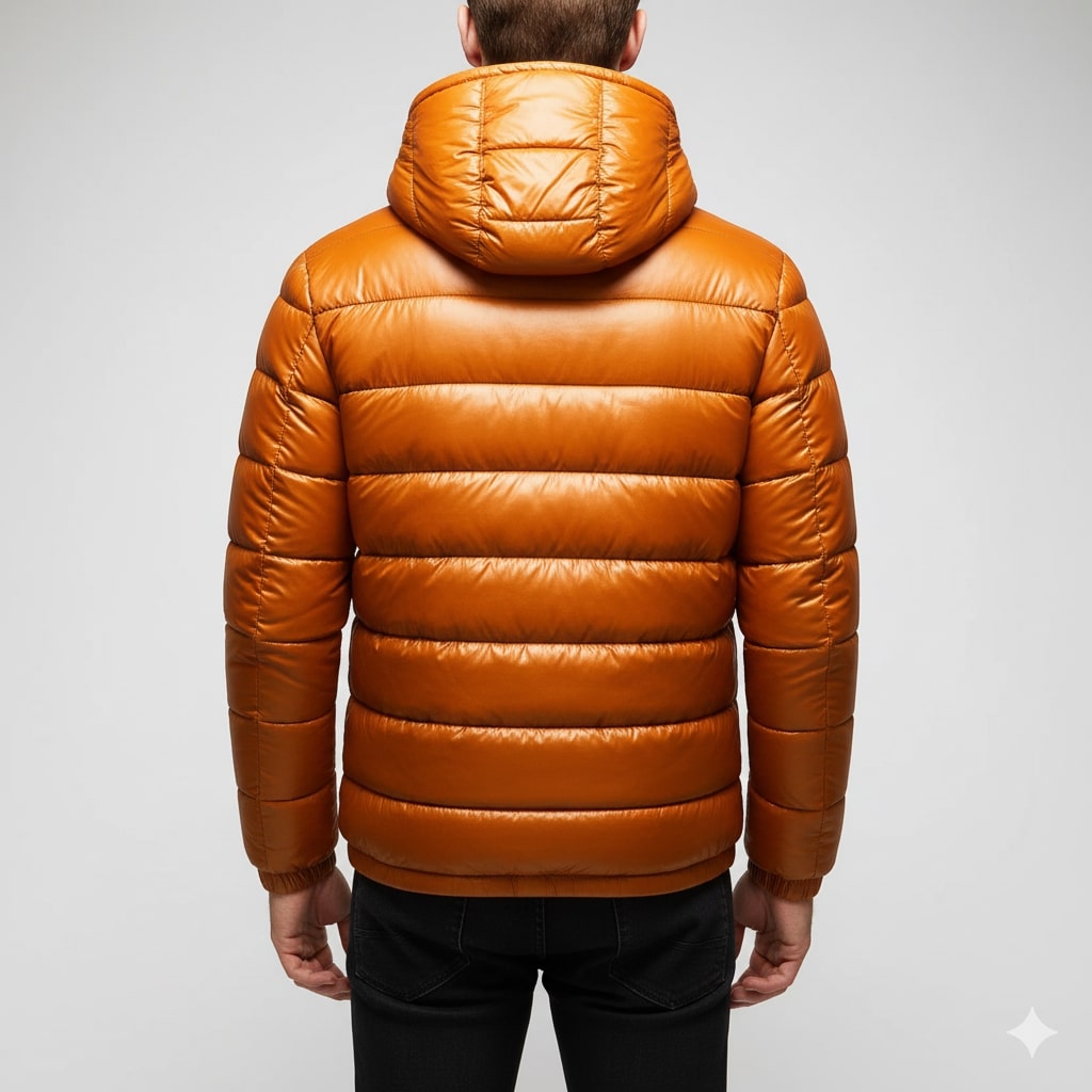Luka Men’s Quilted Jacket – Cotton-Filled Insulated Winter Puffer Jacket