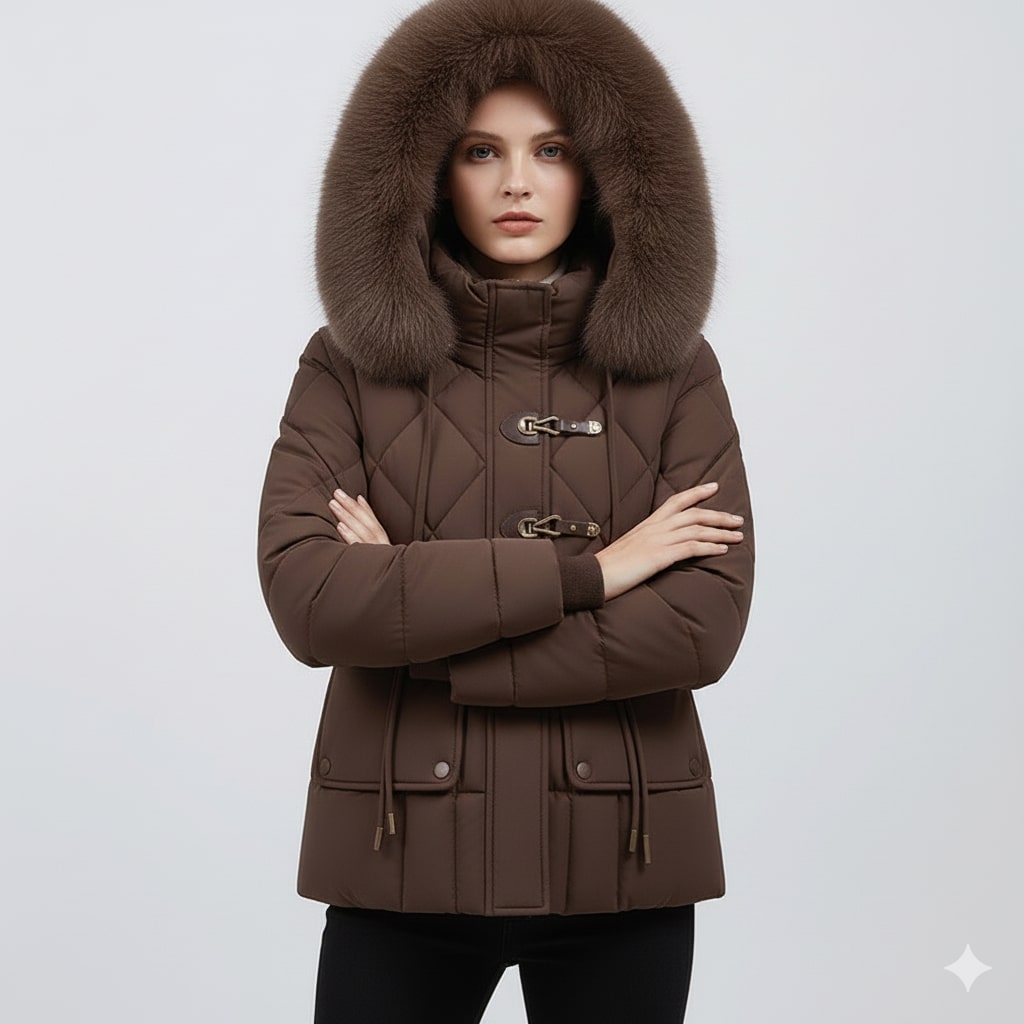 Isla Women's Puffer Jacket – Insulated Thermal Quilted Winter Jacket