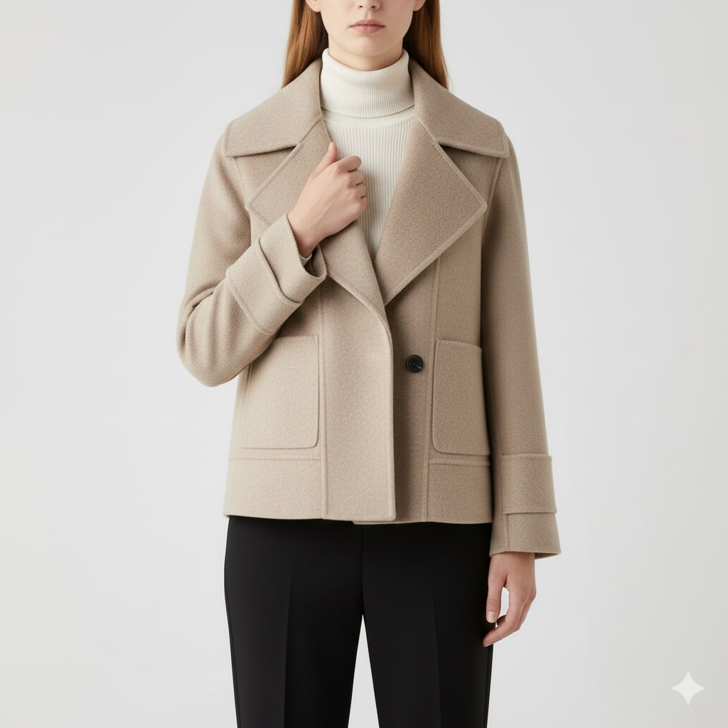 Milena Crop Wool Jacket