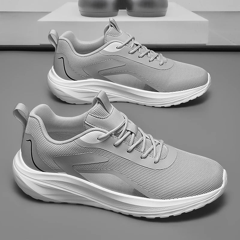 Petar Men’s Running Sneakers – Breathable Mesh Knit Sneaker with Ultra-Light Cushioning