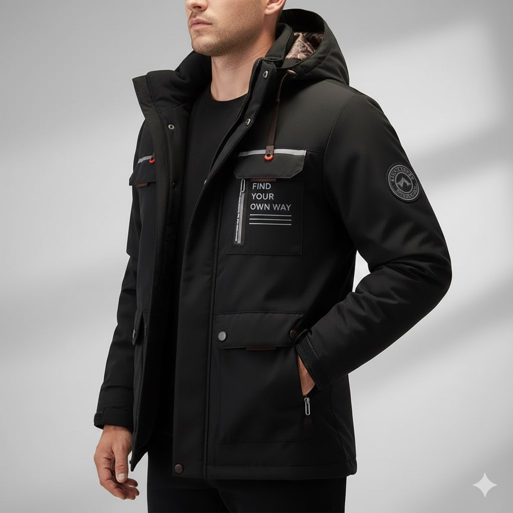 Mads Men’s Winter Jacket – Weather-Resistant High-Density Explorer Coat