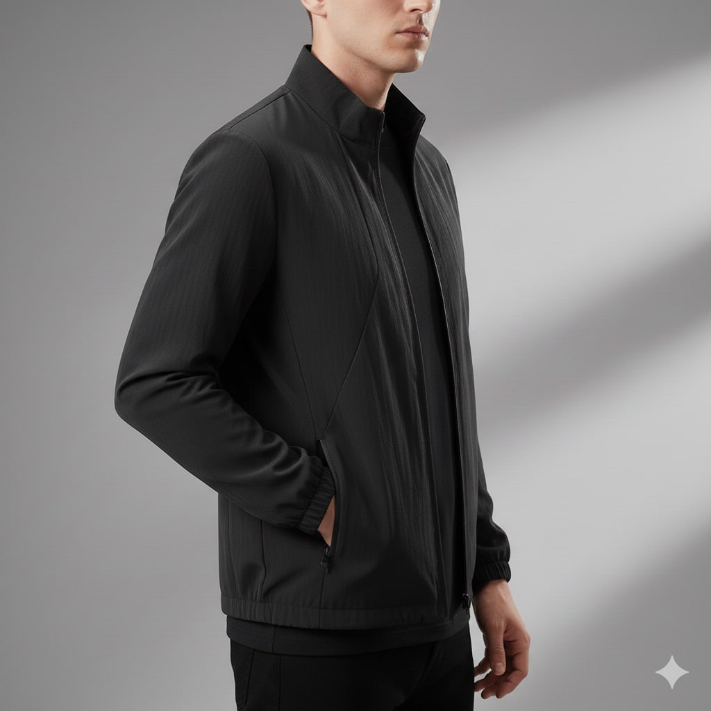 Marco Men’s Lightweight Windbreaker Jacket – Feather-Light Shell Rain Jacket