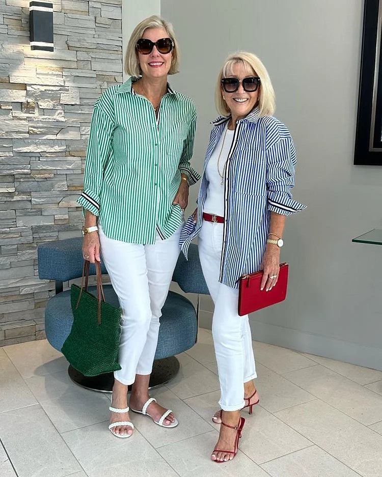 Mélanie | Striped Shirt