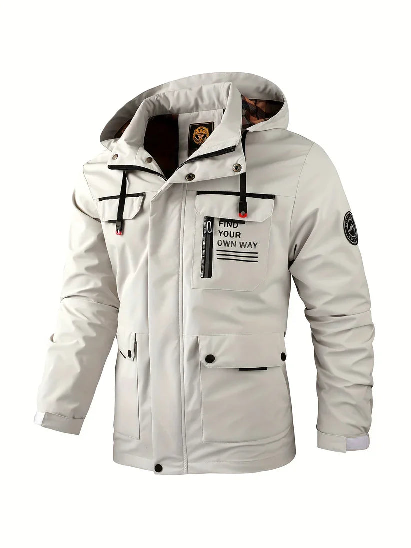 Gavin | Men’s Waterproof Winter Jacket with Hood