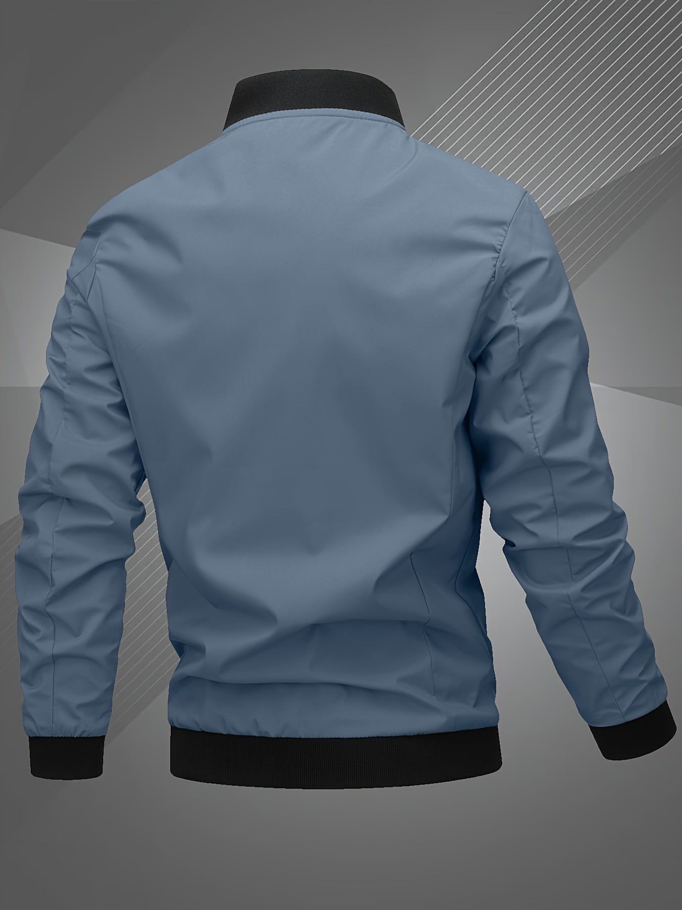 Guillaume | Men's Stylish Zip-Up Bomber Jacket with Logo