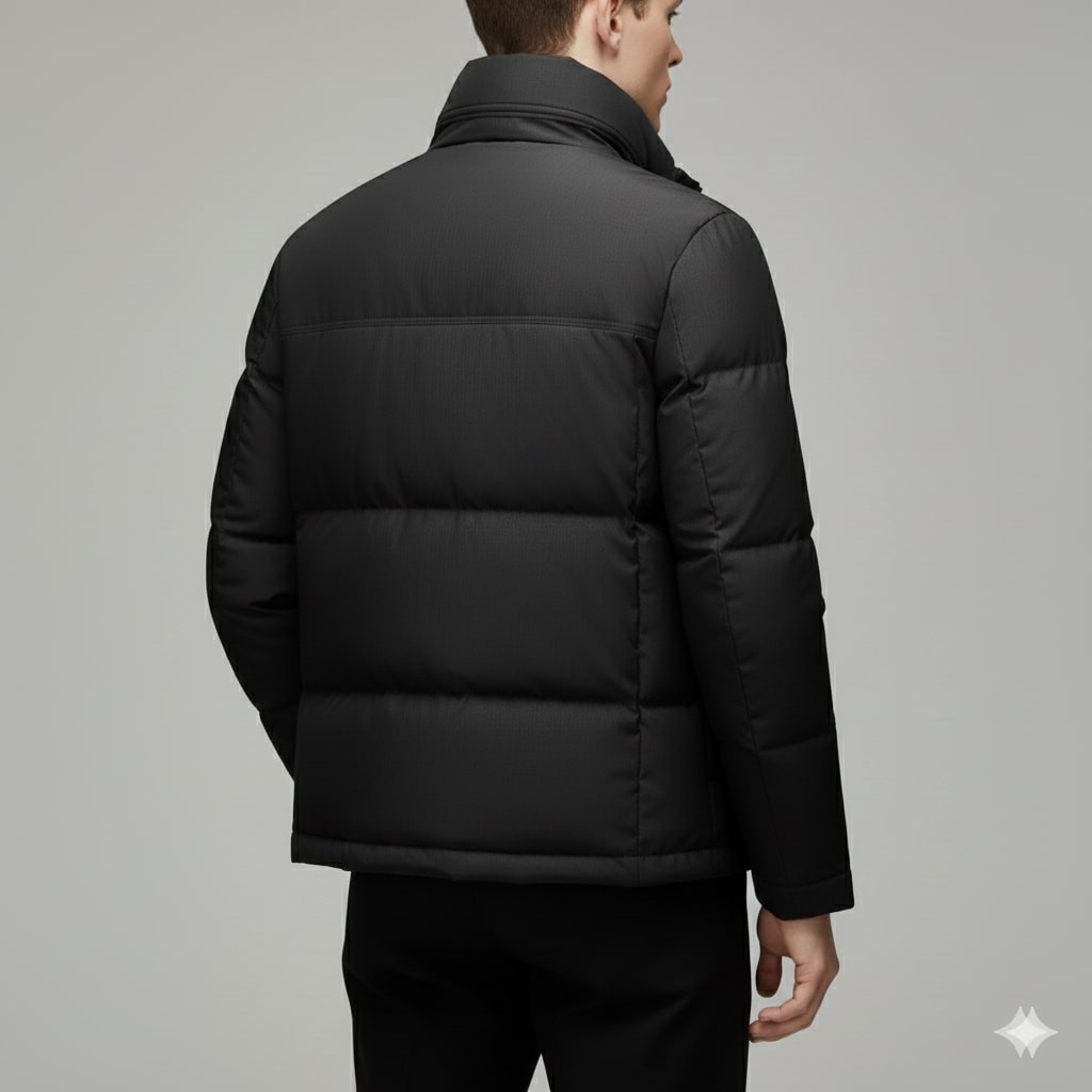 Dylan Men’s Down Jacket – High-Fill Insulated Puffer Jacket for Winter Warmth