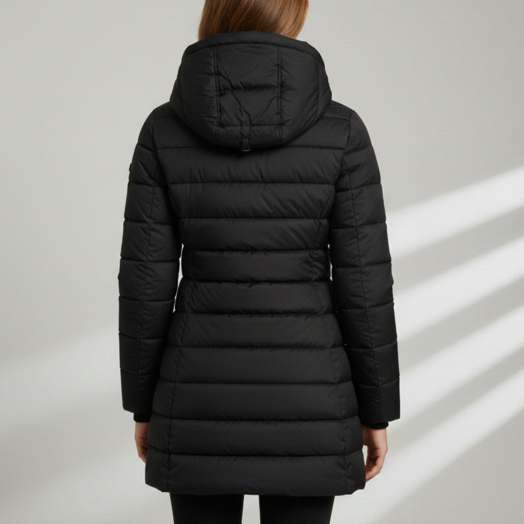 Agnieszka Women’s Puffer Jacket – Quilted Hooded Lightweight Winter Coat