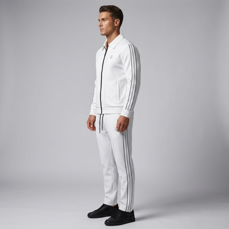 Hunter Men’s Tracksuit Set – Breathable Lightweight Lycra Two-Piece Activewear