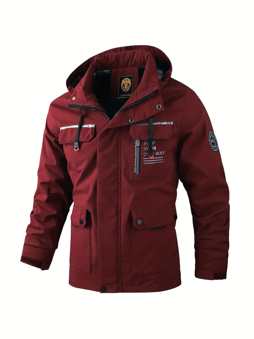 Gavin | Men’s Waterproof Winter Jacket with Hood