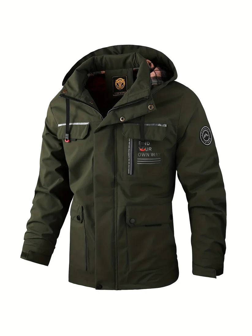 Gavin | Men’s Waterproof Winter Jacket with Hood