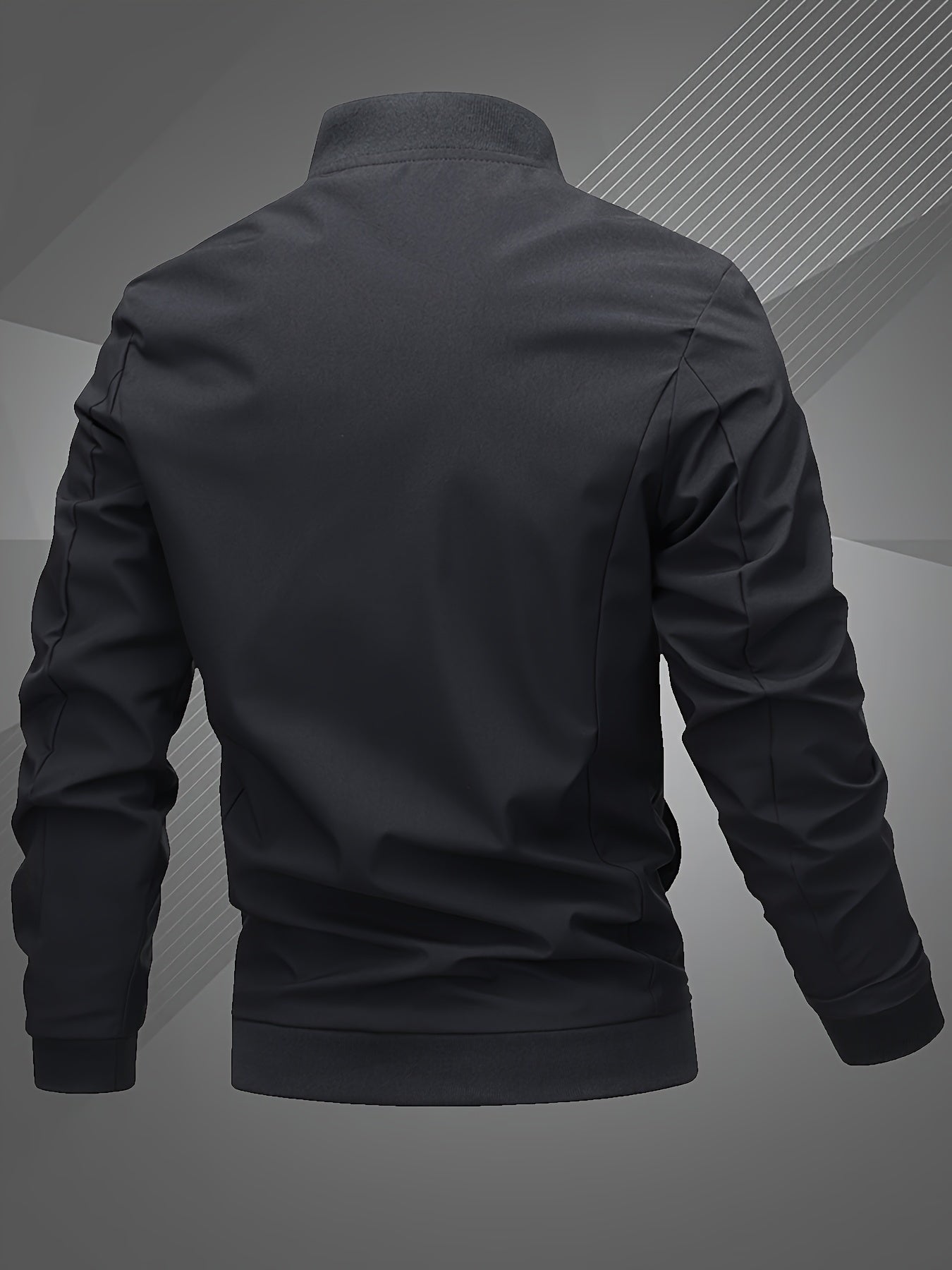 Guillaume | Men's Stylish Zip-Up Bomber Jacket with Logo