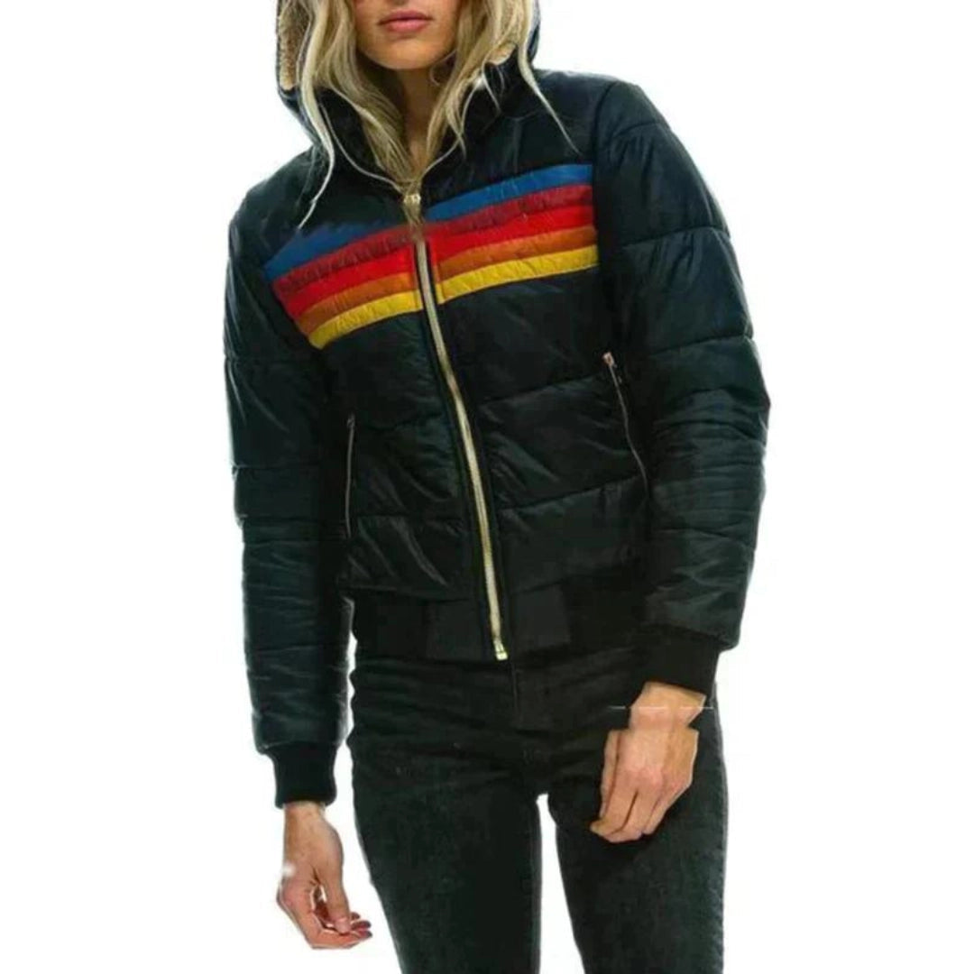 Camila | Women's Color-Block Puffer Winter Jacket