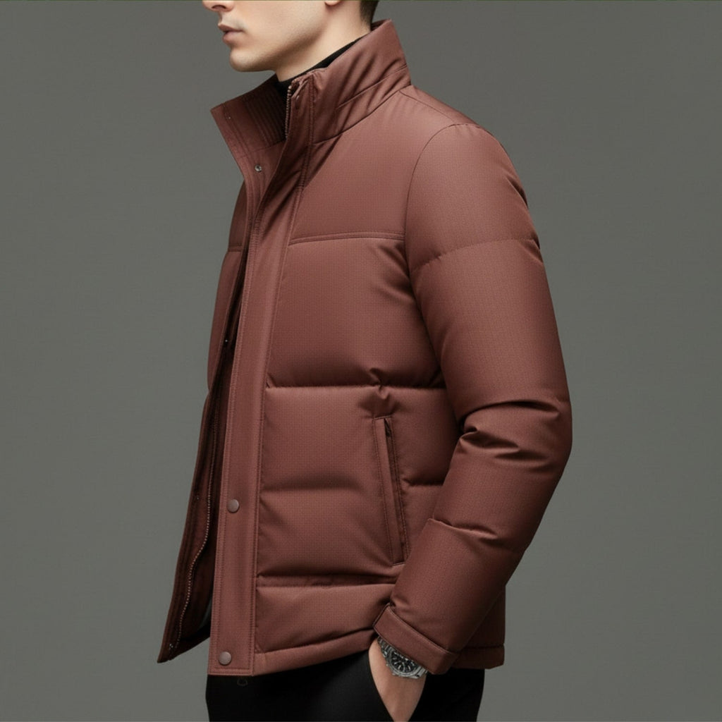 Dylan Men’s Down Jacket – High-Fill Insulated Puffer Jacket for Winter Warmth