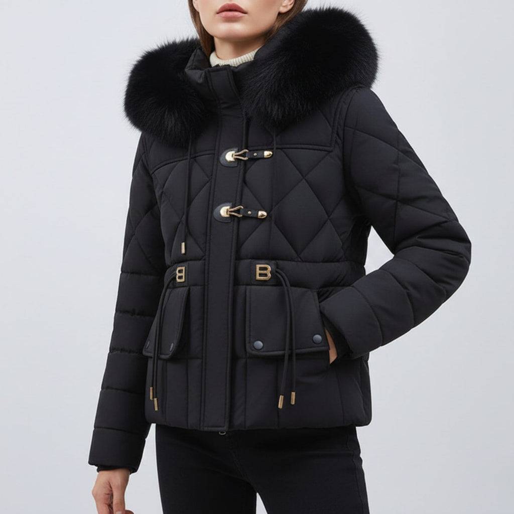 Isla Women's Puffer Jacket – Insulated Thermal Quilted Winter Jacket