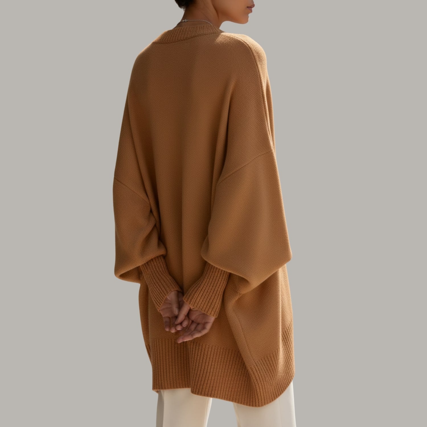 Bianca Women’s Knit Sweater – Soft Luxe Oversized Pullover