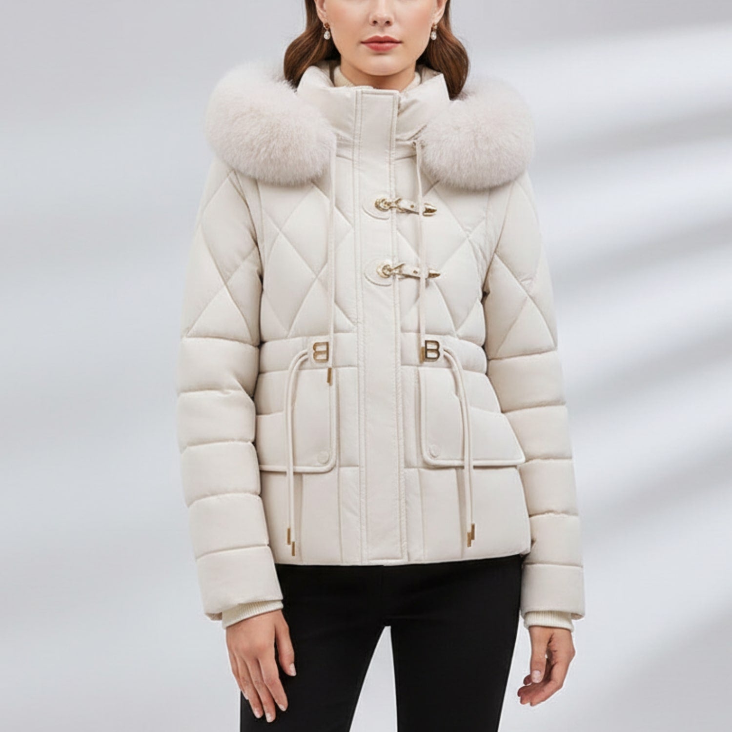Isla Women's Puffer Jacket – Insulated Thermal Quilted Winter Jacket