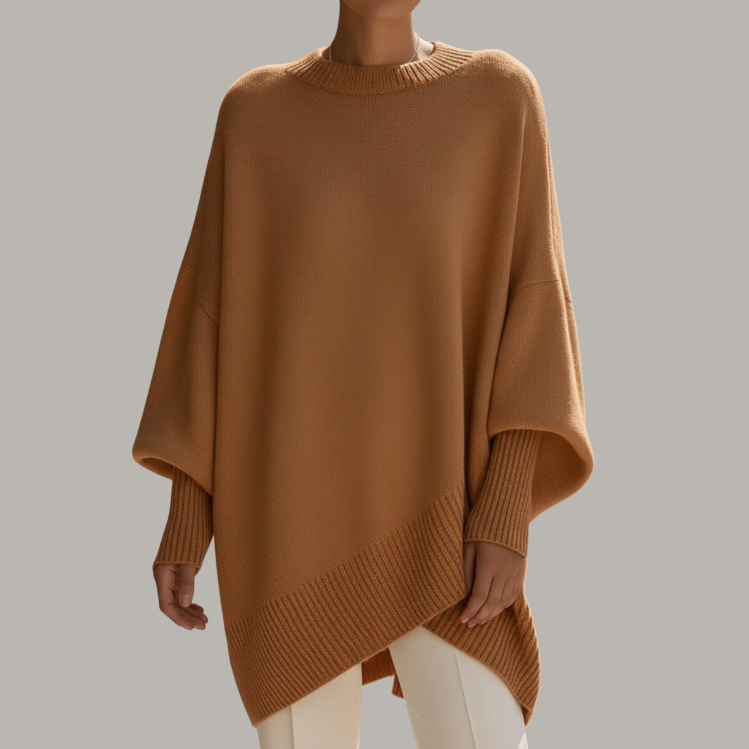 Bianca Women’s Knit Sweater – Soft Luxe Oversized Pullover