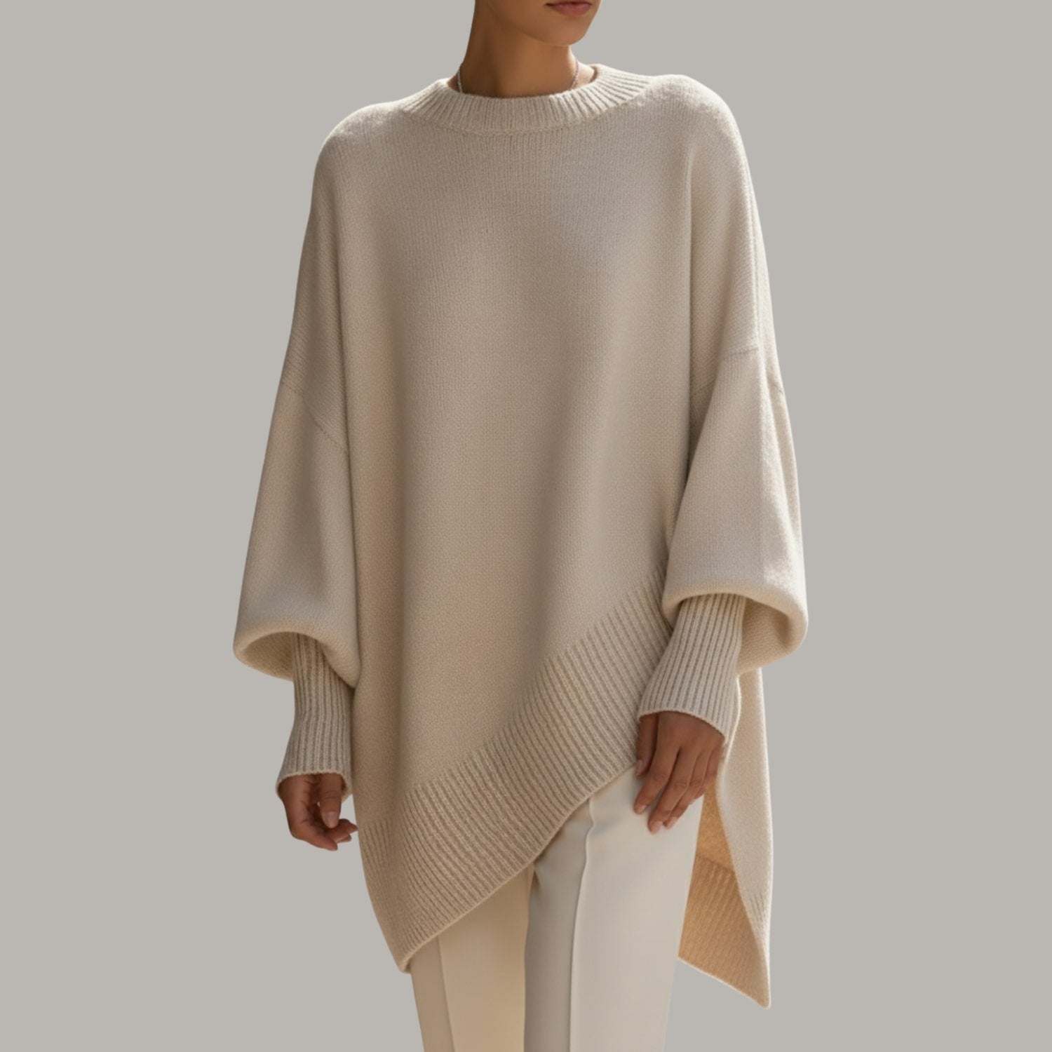 Bianca Women’s Knit Sweater – Soft Luxe Oversized Pullover